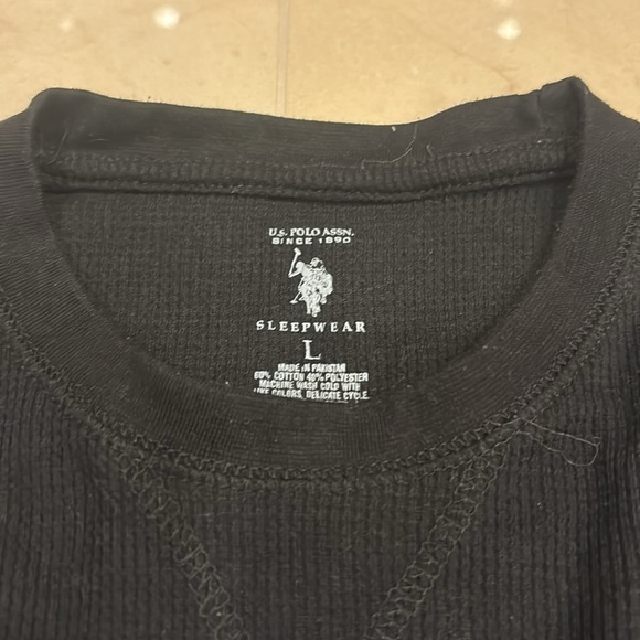 US POLO ASSN. sleepwear long sleeve SIZE L - Picture 3 of 3